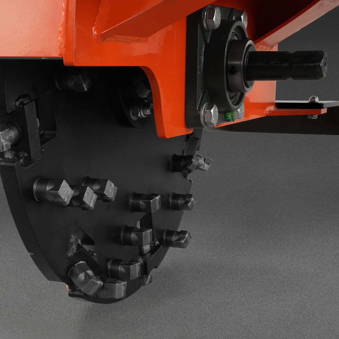 3-Point PTO Stump Grinder with 34 Carbide Teeth (PTO Shaft Included with Slip Clutch),  for 15-45HP Tractor,  SG24