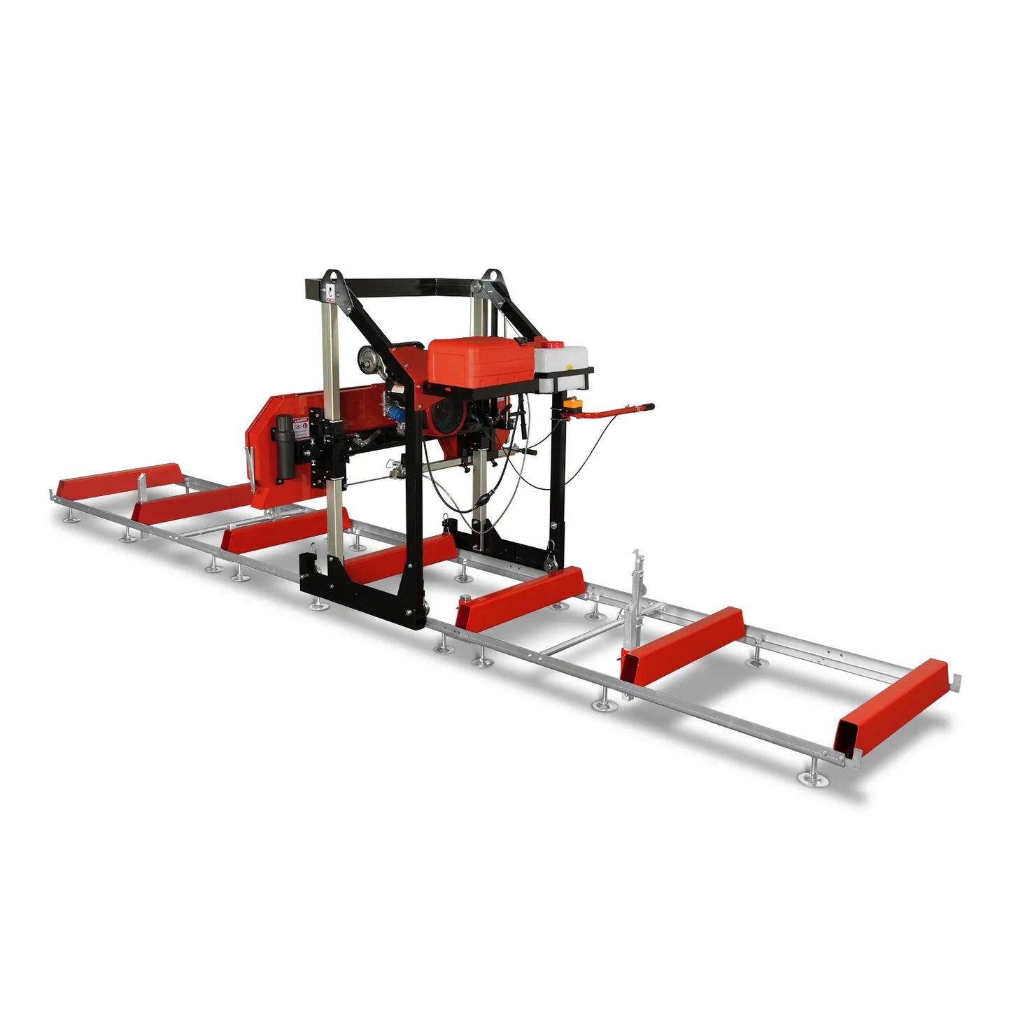 36" MAX Portable Sawmill,  25HP 688cc HONDA GX690 V-Twin Engine,  35" Board Width,  20' Track Length,  (10 Blades Included) SM36HMAX