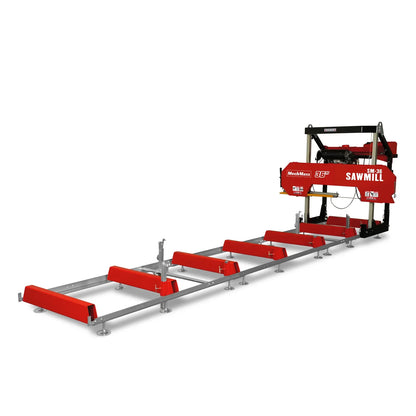 36" MAX Portable Sawmill,  25HP 688cc HONDA GX690 V-Twin Engine,  35" Board Width,  20' Track Length,  (10 Blades Included) SM36HMAX