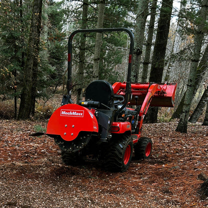 3-Point PTO Stump Grinder with 34 Carbide Teeth (PTO Shaft Included with Slip Clutch),  for 15-45HP Tractor,  SG24