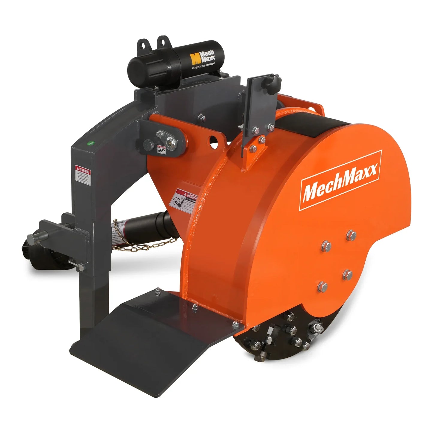 3-Point PTO Stump Grinder with 34 Carbide Teeth (PTO Shaft Included with Slip Clutch),  for 15-45HP Tractor,  SG24