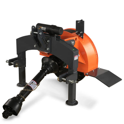 3-Point PTO Stump Grinder with 34 Carbide Teeth (PTO Shaft Included with Slip Clutch),  for 15-45HP Tractor,  SG24