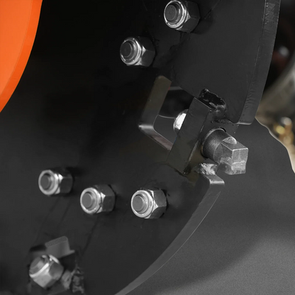 3-Point PTO Stump Grinder with 34 Carbide Teeth (PTO Shaft Included with Slip Clutch),  for 15-45HP Tractor,  SG24