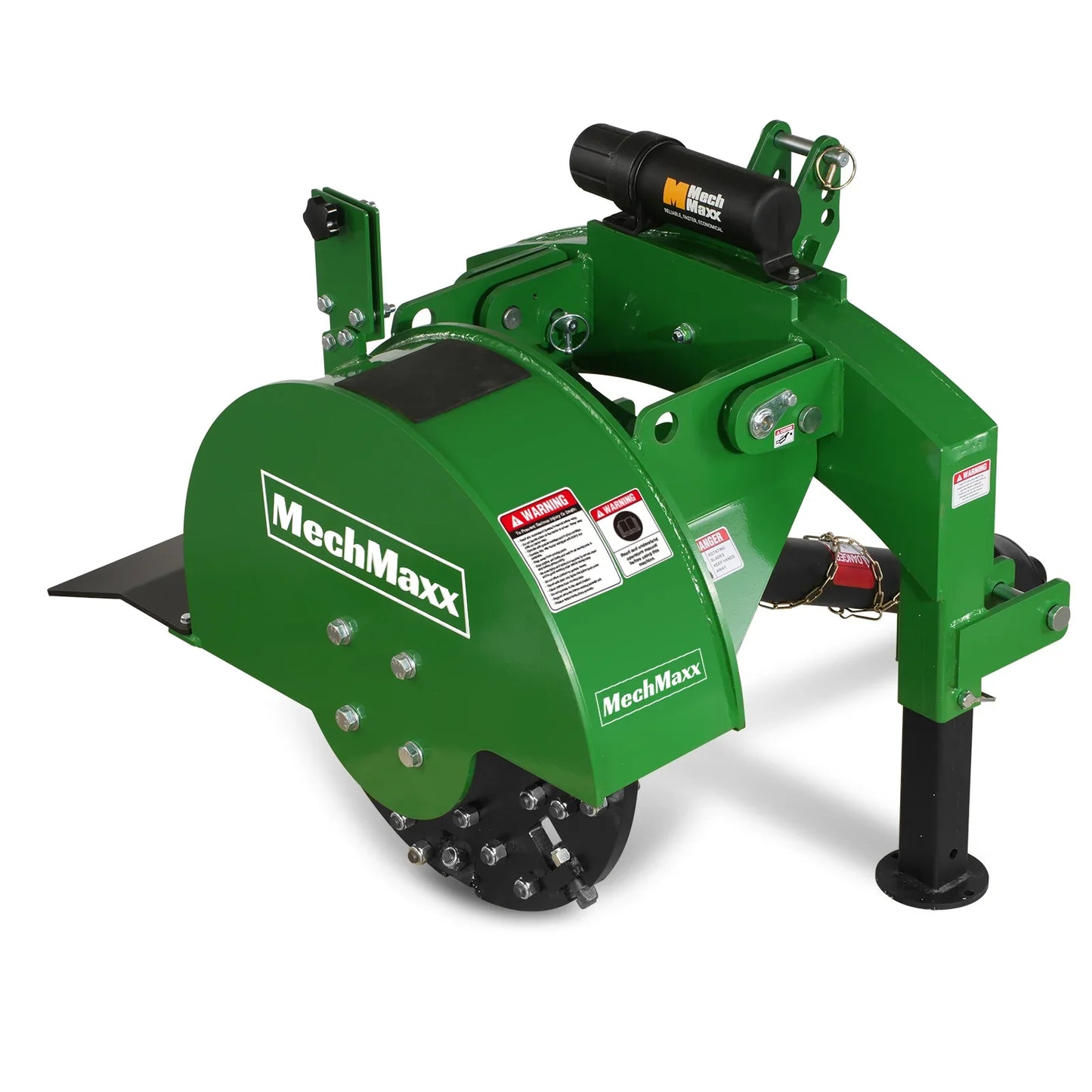 3-Point PTO Stump Grinder with 34 Carbide Teeth (PTO Shaft Included with Slip Clutch),  for 15-45HP Tractor,  SG24