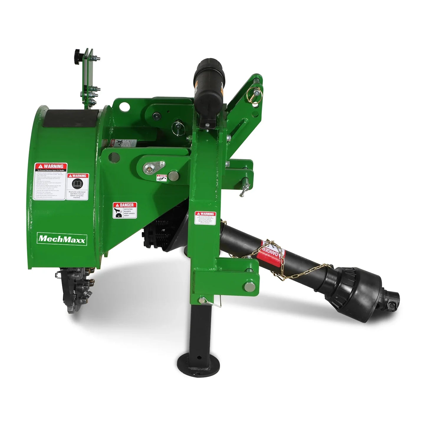 3-Point PTO Stump Grinder with 34 Carbide Teeth (PTO Shaft Included with Slip Clutch),  for 15-45HP Tractor,  SG24
